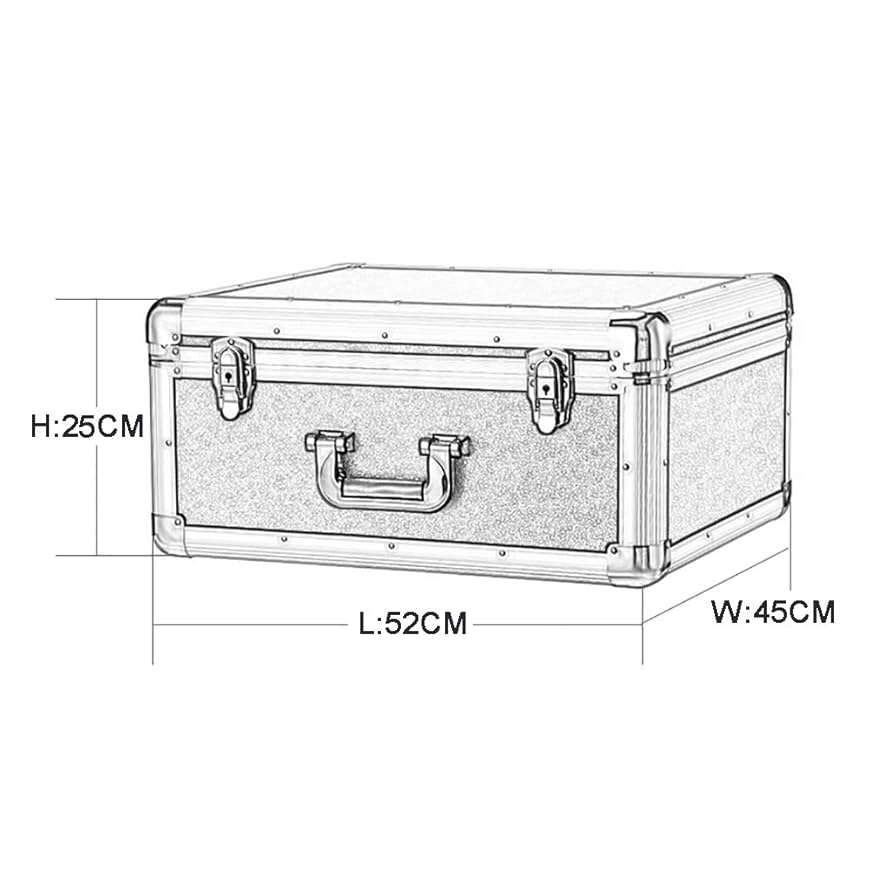 ワーウィック　専用フライトケース　アルミニウム製 Amazon.co.jp: アルミケース 大型ド付きフォーム付きフライト